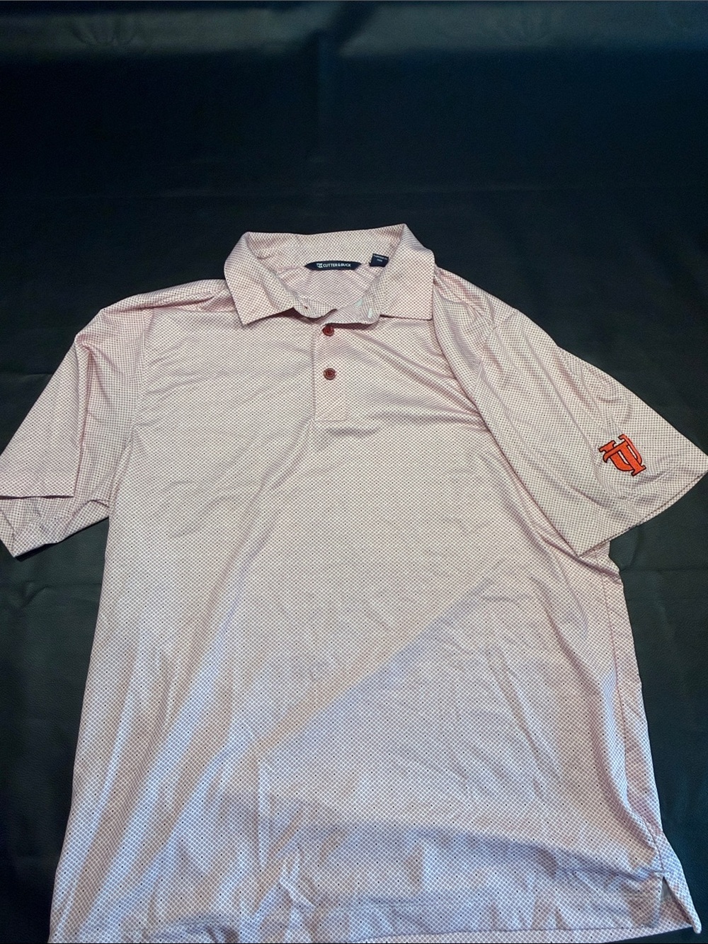 Men's Light Pink Performance Polo Shirt